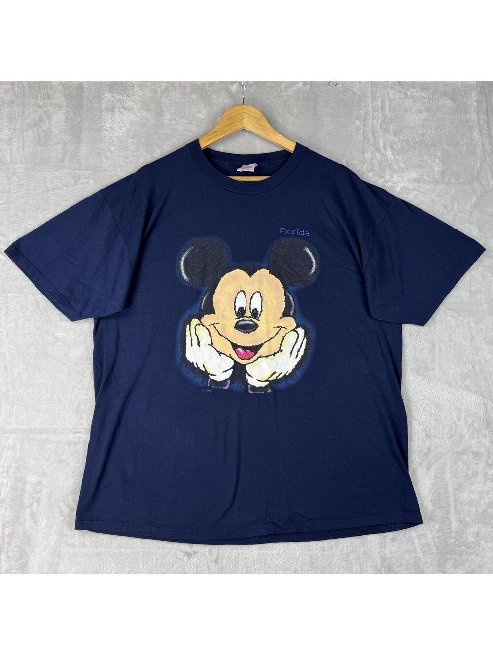 Vintage Disney Sherry's Best Mickey Mouse Graphic T-Shirt USA made Retro Florida